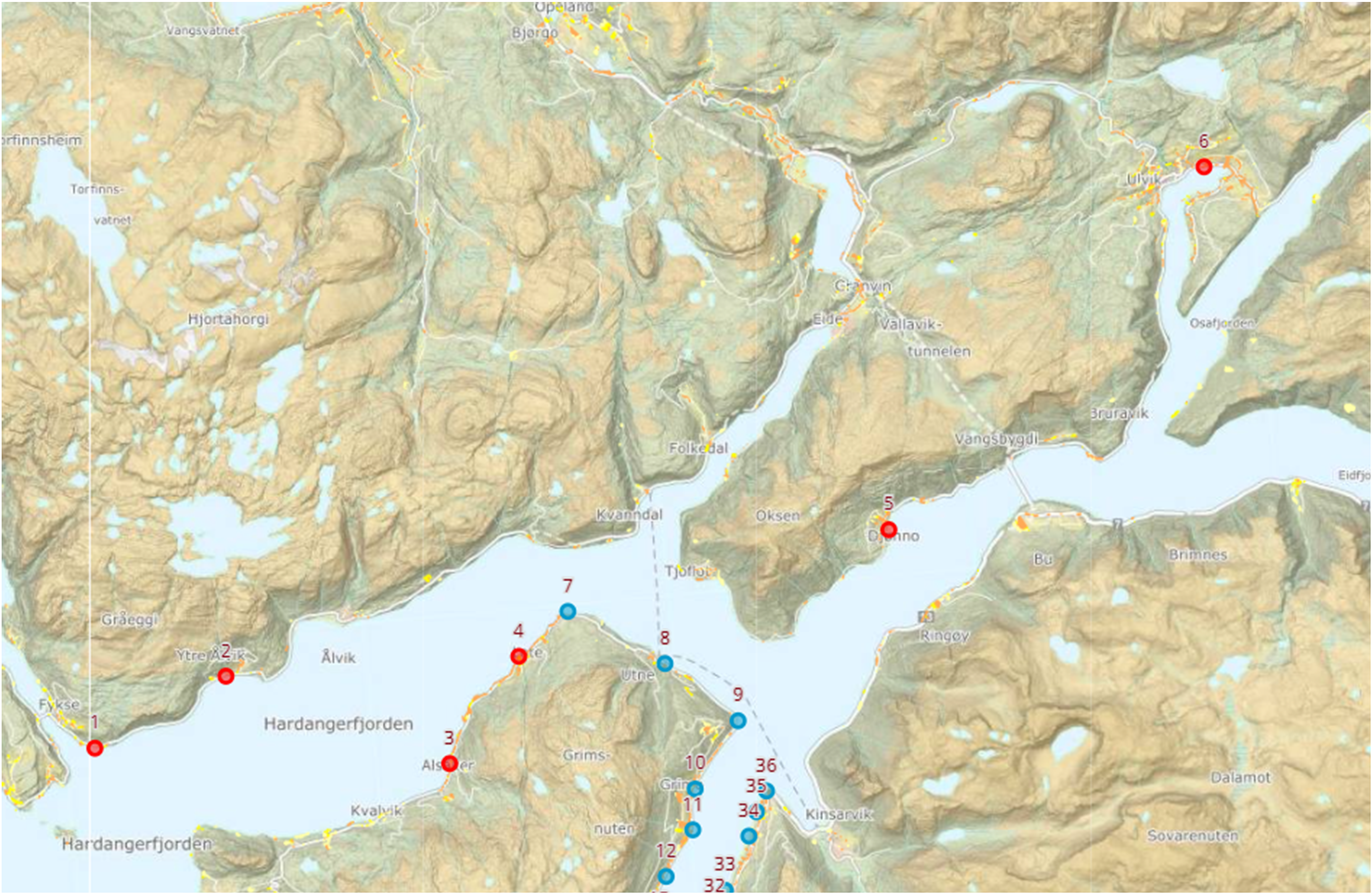 Kart posisjoner Hardangerfjorden ytre.png