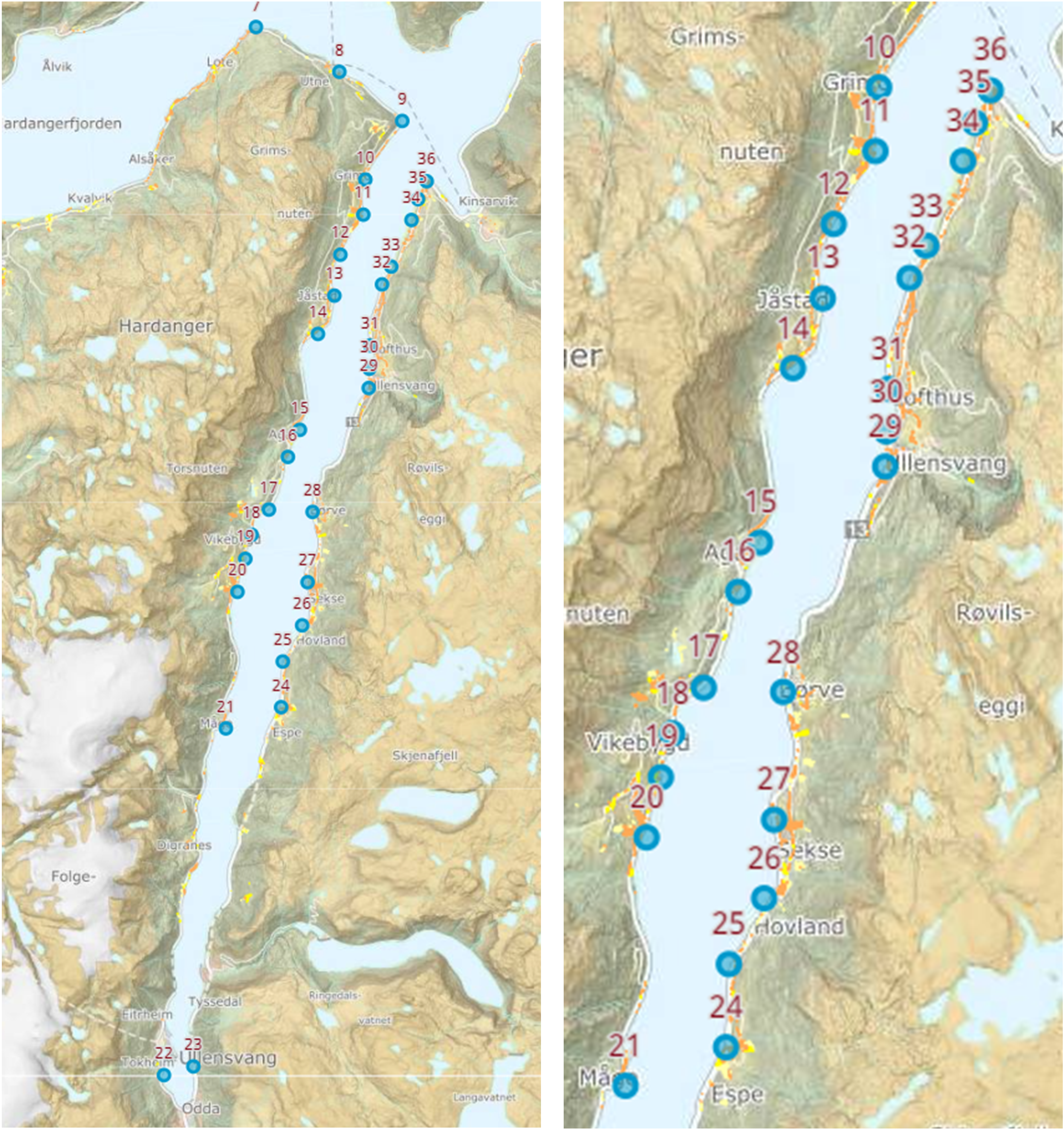 Kart posisjoner Sørfjorden.png